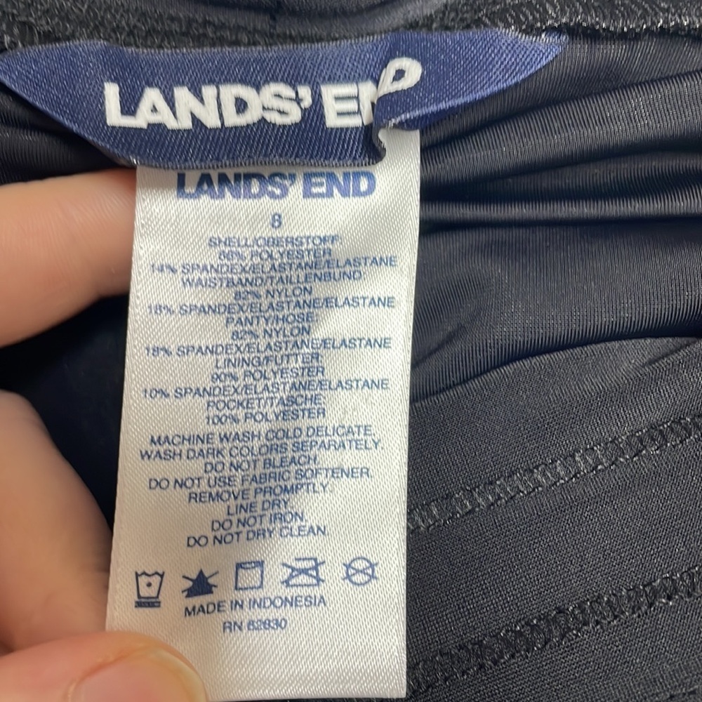 8‎ Lands End Swim Shorts B03 6430 - Picture 3 of 9